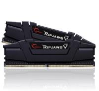 GSKILL RipjawsV 64GB (2x32)  Siyah DDR4-3600Mhz CL18 DUAL F4-3600C18D-64GVK (18-22-22-42) 1.35V PC RAM